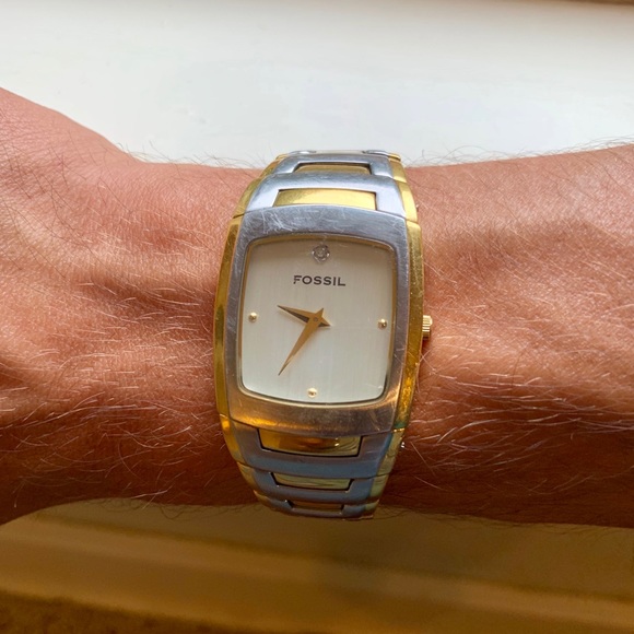 Fossil watch, with real diamond 💎 - Picture 4 of 4